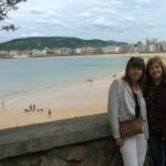 Con Ana Bizarro - San Sebastián